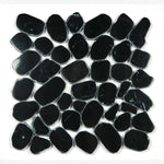 Load image into Gallery viewer, Tucson Marquina Marble Pebble Mosaic Tile