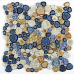 Load image into Gallery viewer, Nevis Mystic Blue Pebble Mosaic