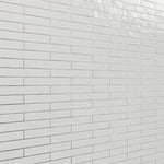 Load image into Gallery viewer, Zellure Alabaster White 2x16 Glossy Ceramic Tile