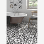 Load image into Gallery viewer, Marrakech Black Cape 8x8 Porcelain Tile