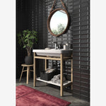 Load image into Gallery viewer, Timeless Jet Black Reversed Beveled 3x6 Ceramic Subway Tile