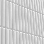 Load image into Gallery viewer, Linea Luxe Snow 4.5x9.1 Mosaic Ceramic Tile Glossy