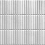 Load image into Gallery viewer, Linea Luxe Snow 4.5x9.1 Mosaic Ceramic Tile Glossy