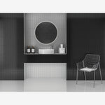 Load image into Gallery viewer, Boise Jet Black 3x12 Matte Ceramic Tile