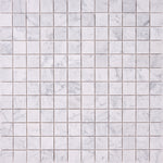 Load image into Gallery viewer, Carrara White 2×2 Polished/Honed Marble Mosaic