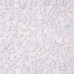 Load image into Gallery viewer, Carrara White Pebble Mosaic Tumbled Marble Tile