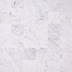 Load image into Gallery viewer, Carrara White 4×4 Polished/Honed Marble Tile