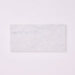 Load image into Gallery viewer, Carrara White Marble 6x12 Subway Tile Polished/Honed