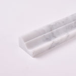 Load image into Gallery viewer, Carrara White 2x12 Crown Molding Marble Polished/Honed