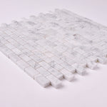 Load image into Gallery viewer, Carrara White Marble Baby Brick 12x12 Mosaic Polished/Honed