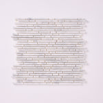 Load image into Gallery viewer, Carrara White Vianden Strips Polished/Honed Marble Tile