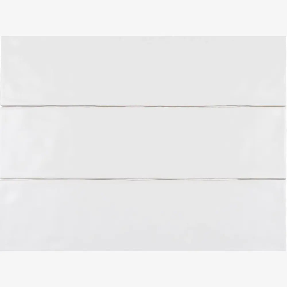 Thebes White Ice 3x12 Ceramic Tile Matte – Tilezz