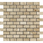 Load image into Gallery viewer, Cappuccino 1x2 Brick Polished Marble Mosaic
