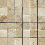Load image into Gallery viewer, Cappuccino 2x2 Polished Marble Mosaic Tile
