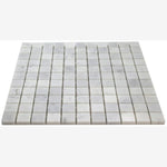 Load image into Gallery viewer, Carrara White Marble 1x1 Mosaic Polished/Honed
