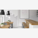 Load image into Gallery viewer, Madrid White 8x9 Hexagon Matte Porcelain Tile