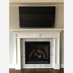 Load image into Gallery viewer, Carrara White 3x6 Beveled Subway Polished/Honed Marble Tile