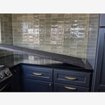 Load image into Gallery viewer, St. Lucia Green 2.5 x 5 Ceramic Tile Glossy