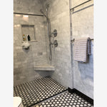 Load image into Gallery viewer, Carrara White Marble 3x6 Subway Tile Polished/Honed
