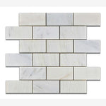 Load image into Gallery viewer, Calacatta Prestige (Asian Statuary) 2x4 Polished/Honed Subway Marble Tile