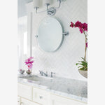 Load image into Gallery viewer, Thassos White 2x8 Polished/Honed Marble Subway Tile