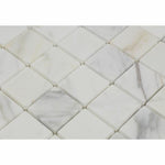 Load image into Gallery viewer, Calacatta Gold 2x2 Marble Mosaic Tile Polished / Honed Stone Tilezz