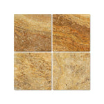 Load image into Gallery viewer, Scabos Travertine 12x12 Tumbled Field Tile Stone Tilezz
