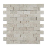 Load image into Gallery viewer, Crema Marfil 1x2 Split Faced Brick Mosaic Tile Stone Tilezz