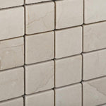 Load image into Gallery viewer, Crema Marfil 2x2 Tumbled Mosaic Tile Stone Tilezz