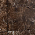 Load image into Gallery viewer, Emperador Dark 4x4 Tumbled Field Tile Tilezz