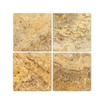 Load image into Gallery viewer, Scabos Travertine 6x6 Tumbled Field Tile Tilezz
