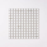 Load image into Gallery viewer, Simple White 1x1 Square Ceramic Mosaic Matte Tilezz