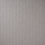Load image into Gallery viewer, Simple Gray Penny Round Ceramic Mosaic Tilezz