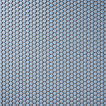 Load image into Gallery viewer, Simple Sky Blue Penny Round Ceramic Mosaic Glossy Tilezz