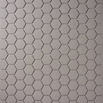 Load image into Gallery viewer, Simple Gray 2" Hexagon Ceramic Mosaic Matte Tilezz