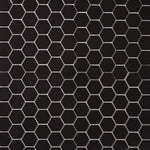 Load image into Gallery viewer, Simple Black 2" Hexagon Ceramic Mosaic Matte Tilezz