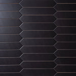 Load image into Gallery viewer, Venice Black Picket 2x10 Ceramic Tile Tilezz