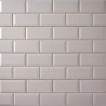 Load image into Gallery viewer, Timeless Soft Gray Beveled 3x6 Ceramic Tile Glossy Tilezz