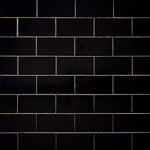 Load image into Gallery viewer, Timeless Jet Black 3x6 Ceramic Tile Glossy Flooring Tilezz