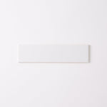 Load image into Gallery viewer, White 3x12 Glossy Ceramic Subway Tile Tilezz