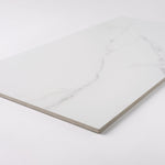Load image into Gallery viewer, Milano Statuary White 24x48 Porcelain Tile Matte Tilezz