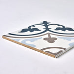 Load image into Gallery viewer, Marrakech Blue Cape 8x8 Porcelain Tile Wall & Ceiling Tile Tilezz