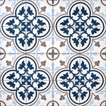 Load image into Gallery viewer, Marrakech Blue Cape 8x8 Porcelain Tile Wall & Ceiling Tile Tilezz