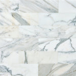 Load image into Gallery viewer, Calacatta Gold 4x12 Marble Tile Flooring Tilezz 
