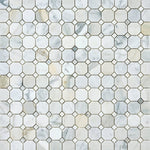 Load image into Gallery viewer, Calacatta Gold Octagon Marble Mosaic Stone Tilezz