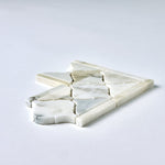 Load image into Gallery viewer, Calacatta Gold Arabesque Border Corner Piece Flooring Tilezz