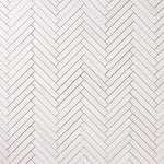 Load image into Gallery viewer, Bianco Dolomite 1x6 Herringbone Mosaic Polished/Honed Flooring Tilezz 

