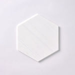 Load image into Gallery viewer, Bianco Dolomite 10" Hexagon Polished/Honed Flooring Tilezz