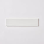 Load image into Gallery viewer, Venice Blanco 2x10 Bullnose Ceramic Tile Glossy Tilezz