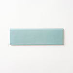 Load image into Gallery viewer, San Fran Aqua 3x10 Bullnose Ceramic Tile Matte Flooring Tilezz